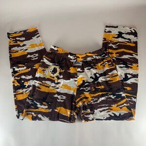 Washington Redskins NFL Maroon Gold White Zubaz Camo Print Pants
